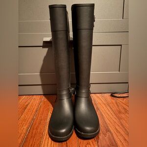 INC International Concepts Black Winter & Rain Boots